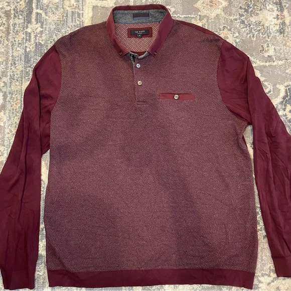 Ted Baker Knit Polo - Picture 1 of 5